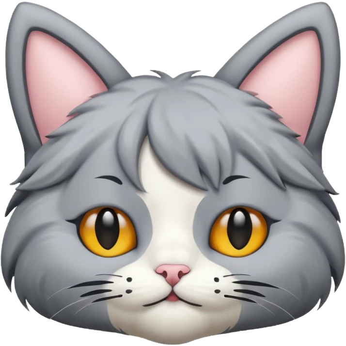 half-folded cat ears emoji