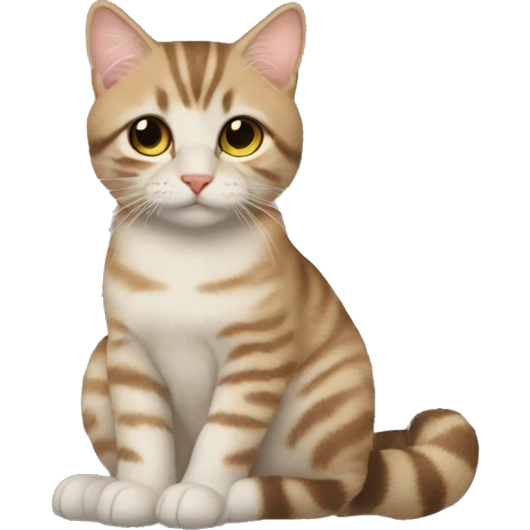 Тайская кошка с голубыми глазами emoji