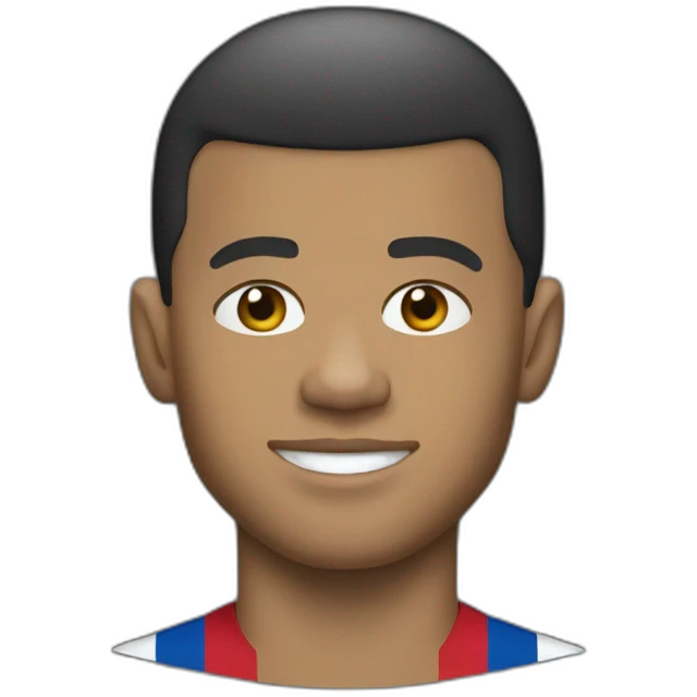 Kyllian Mbappé emoji