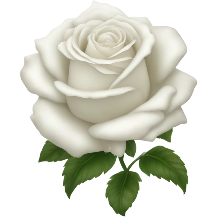 Rosas blancas  emoji