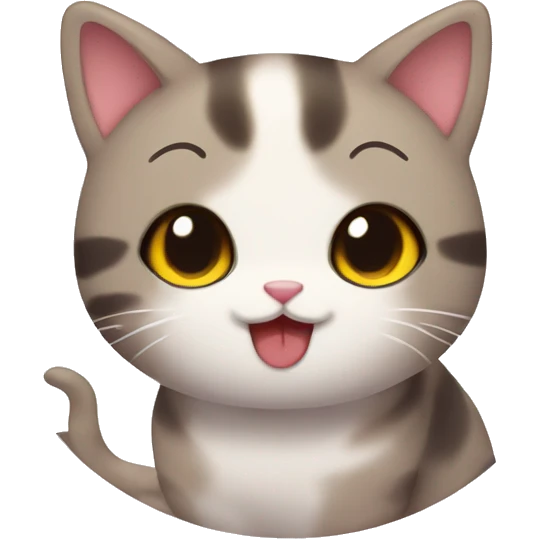 Kawaii Cat Café emoji