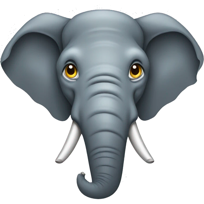 angry elephant face emoji