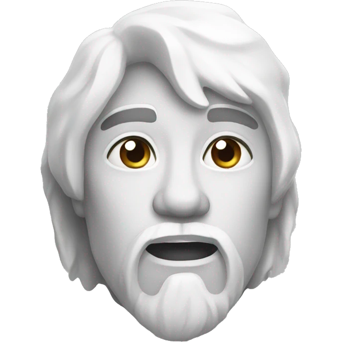 white stone emoji