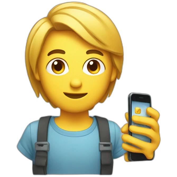 iOS text messaging app emoji