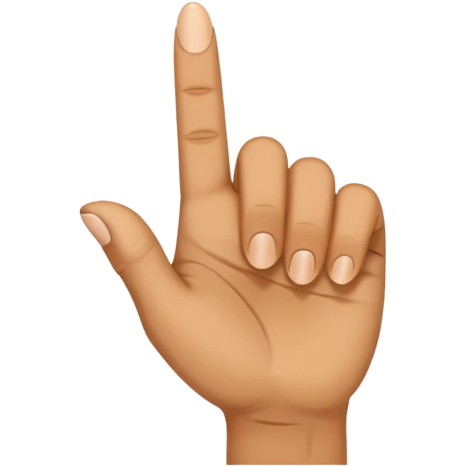index pointing at the viewer emoji