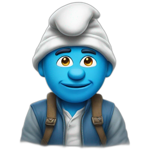 smurf emoji