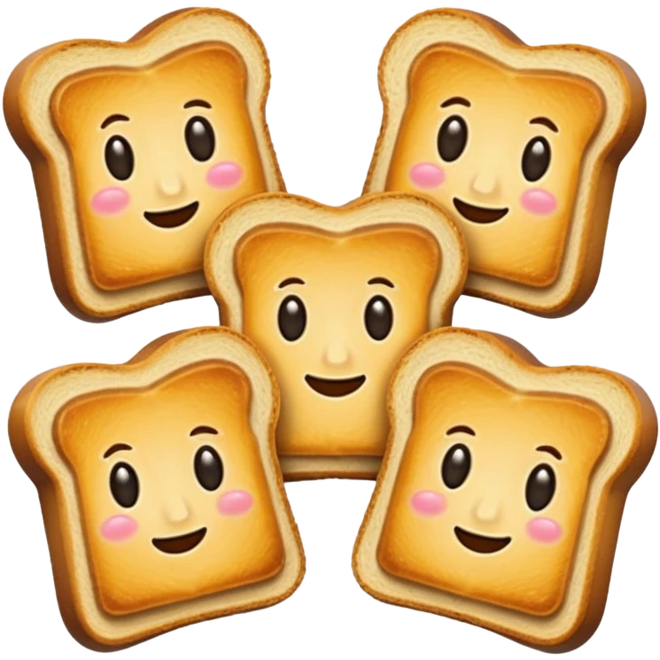 five toast emoji