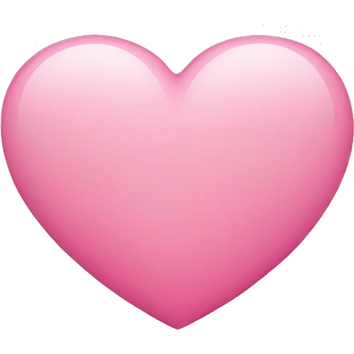Pink heart emoji