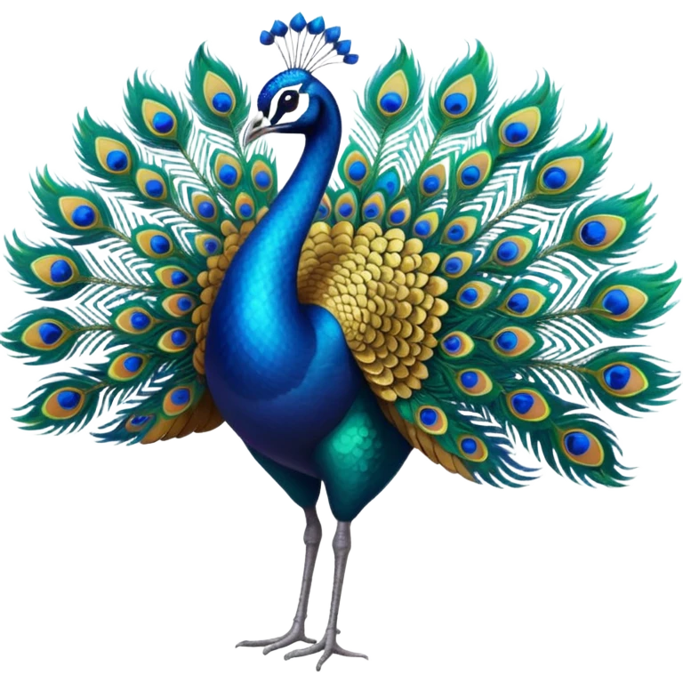 dancing peacock emoji