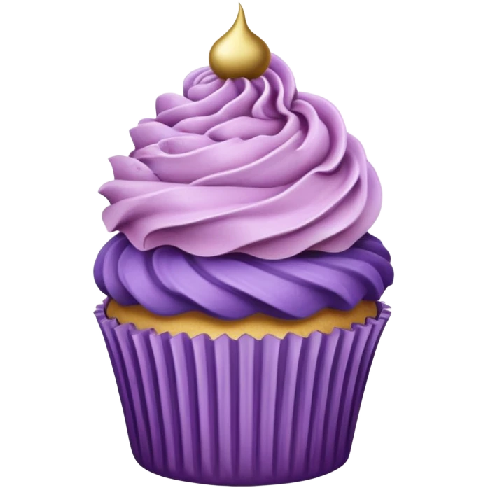 purple cupcake rococo emoji