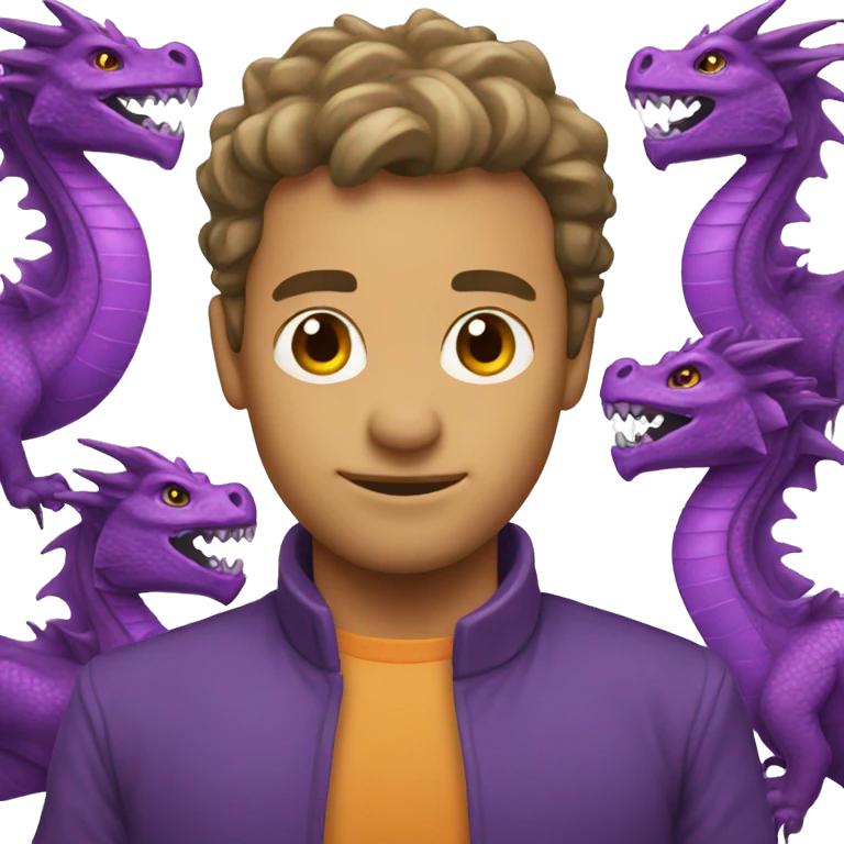 purple dragon teambuilding emoji