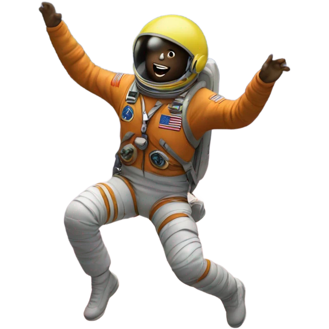 Me jumping into space emoji