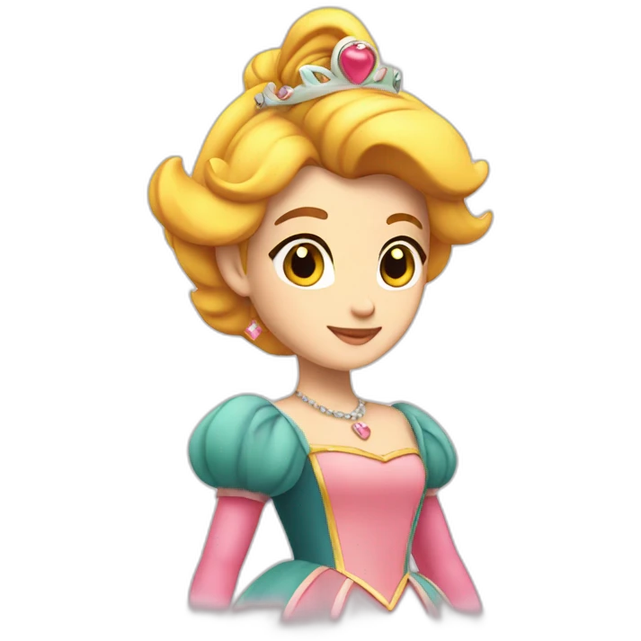 Princesse peach emoji