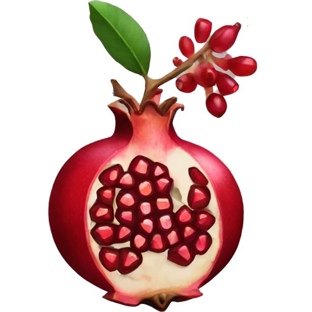 Pomegranate  emoji