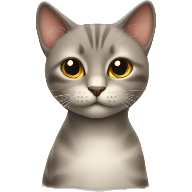 Schmelzende Katze emoji