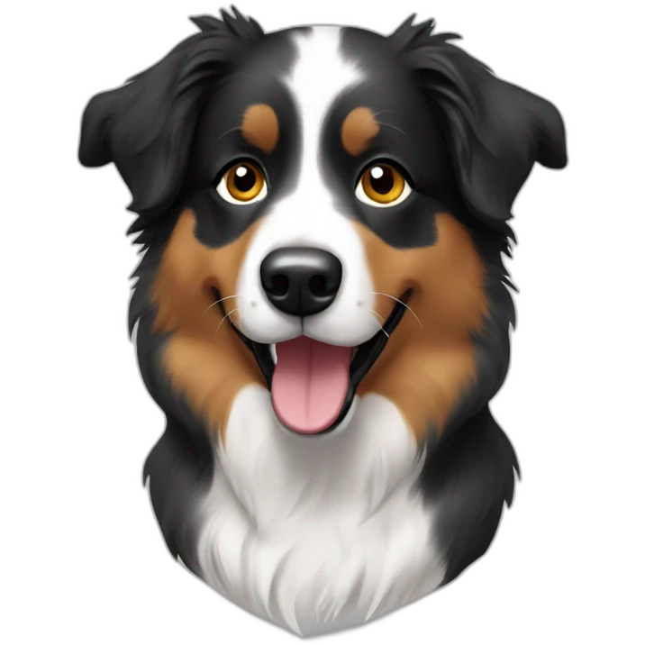 mini Australian shepherd emoji