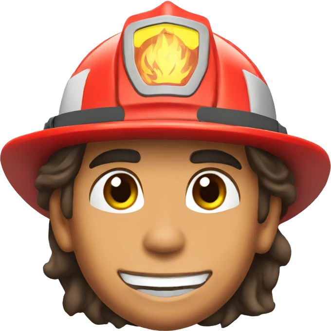 Rafael Nadal as fire fighter  emoji