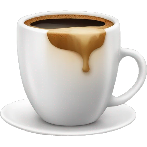 Cup of coffee emoji