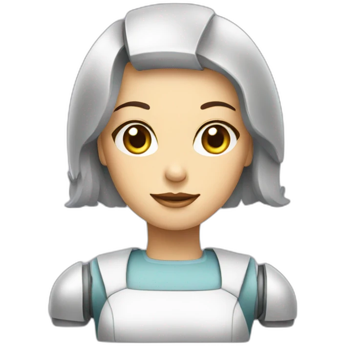 Housewife robot emoji