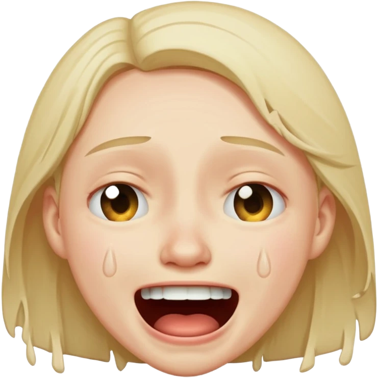 Laugh-crying but make it an existential crisis emoji