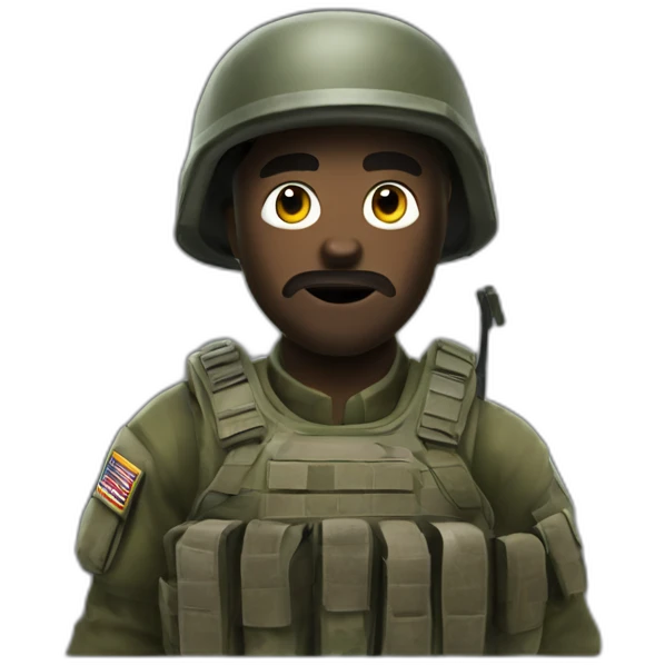 Call of duty DMZ fun soldier emoji