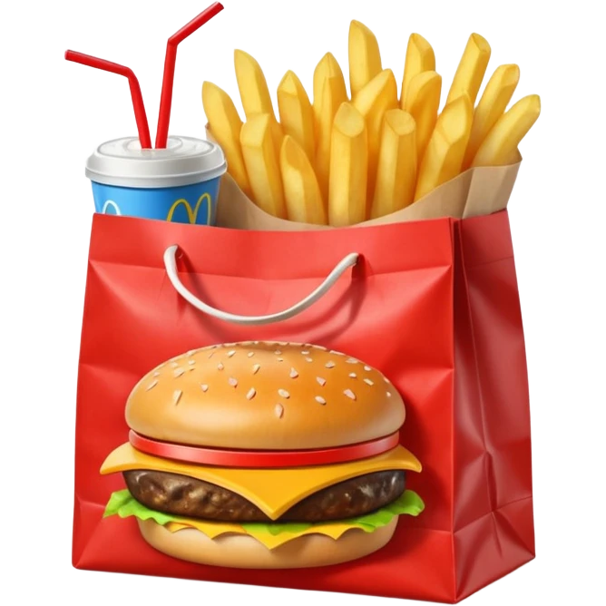 1990’s McDonald’s meal emoji