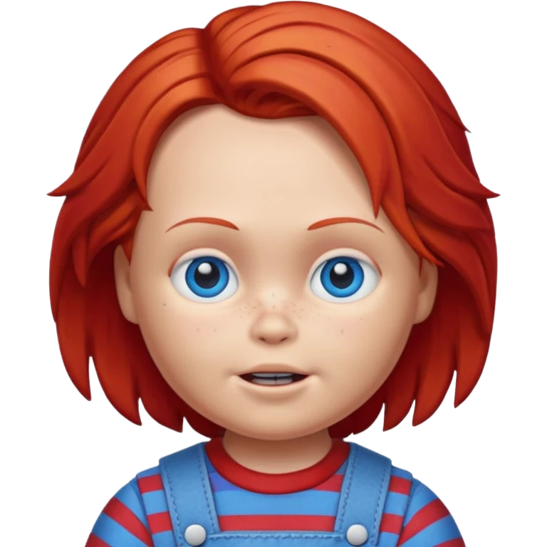 Un emojin de chuky emoji