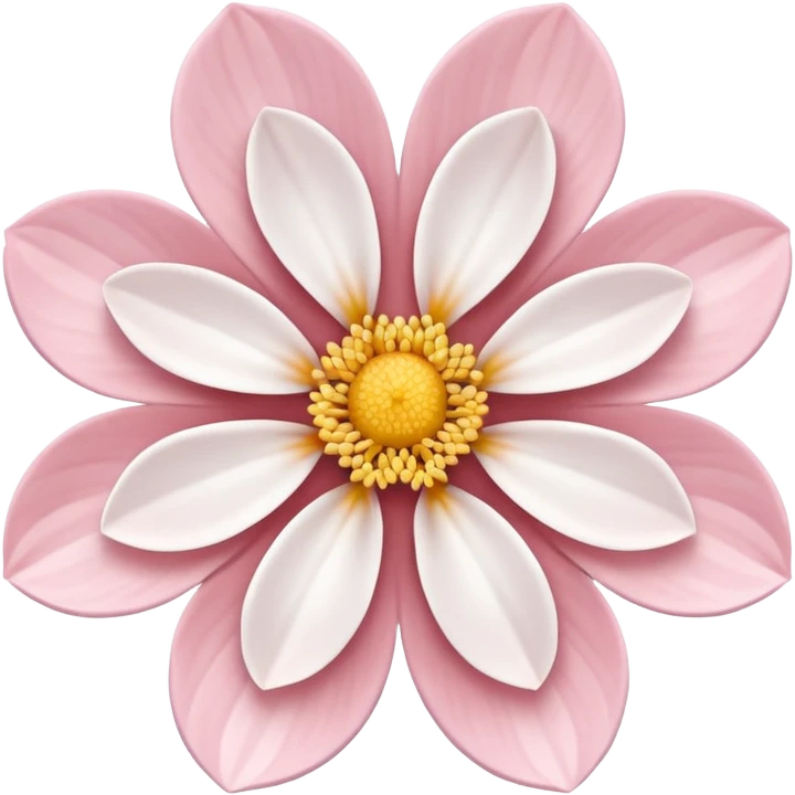 white sakura flower with a checkered pattern emoji