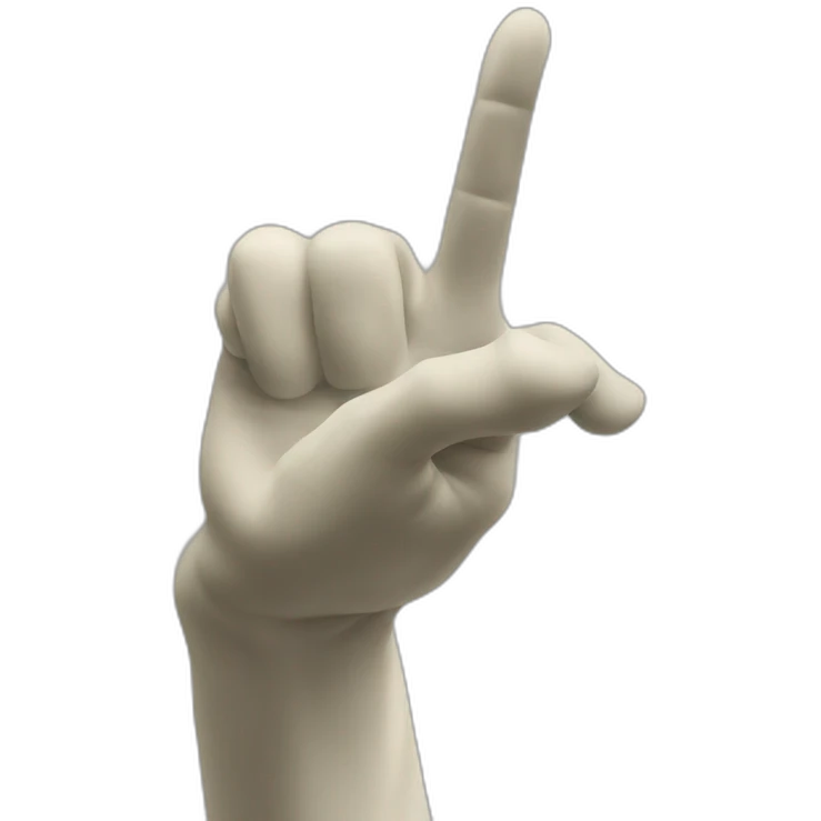 italian statue pinched 2 finger italian gesture emoji