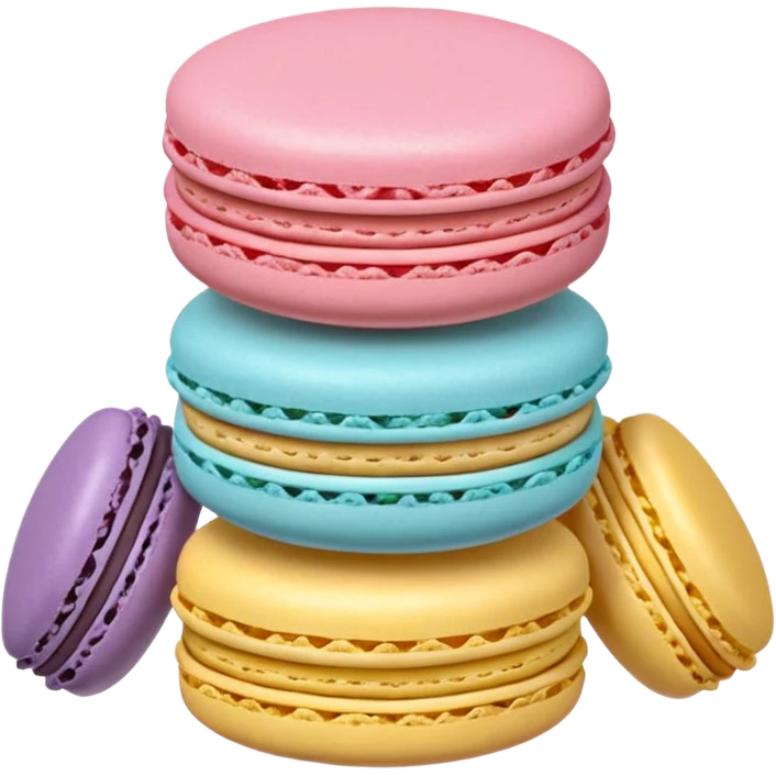 macaron 3d emoji emoji