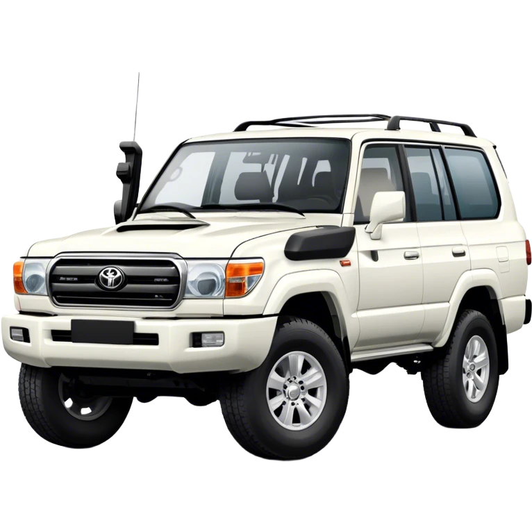 Toyota Land Cruiser - Toyota (Model Year: 2021) (Iconic colour: White) emoji