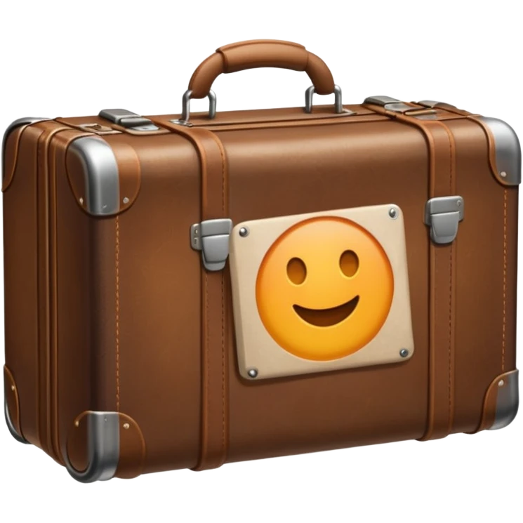 generate realistic suitcase emoji