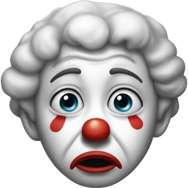 clown crying emoji