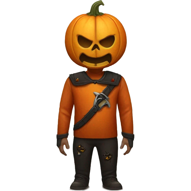 Pumpkin king hungry  mars emoji