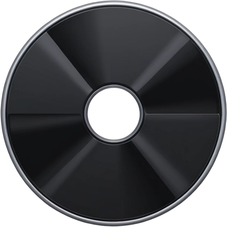 black computer disk emoji