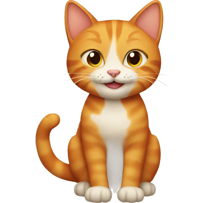 Ginger cat emoji