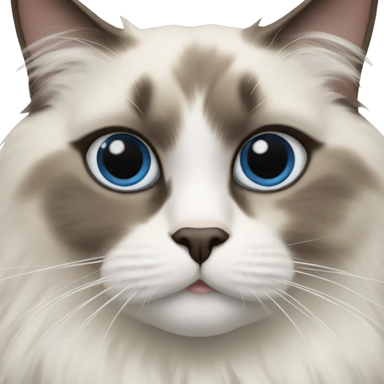 a ragdoll cat emoji