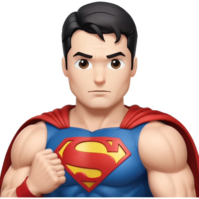 superman with cape emoji