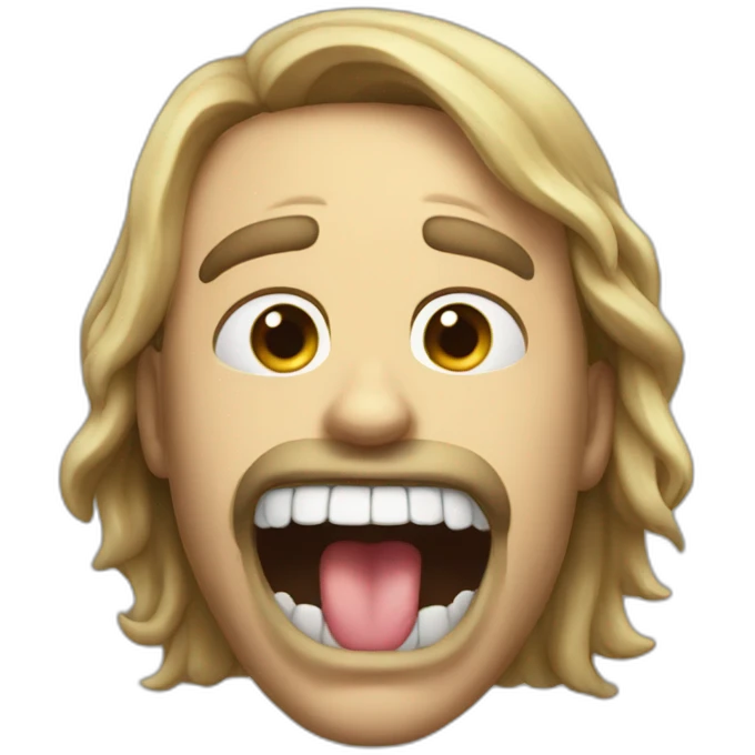 jaw - mewing emoji