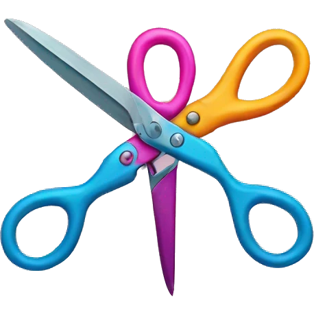 Two lesbian scissors emoji