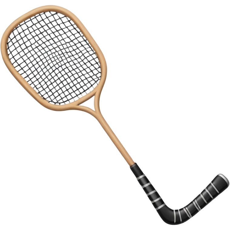 ice hockey racket emoji