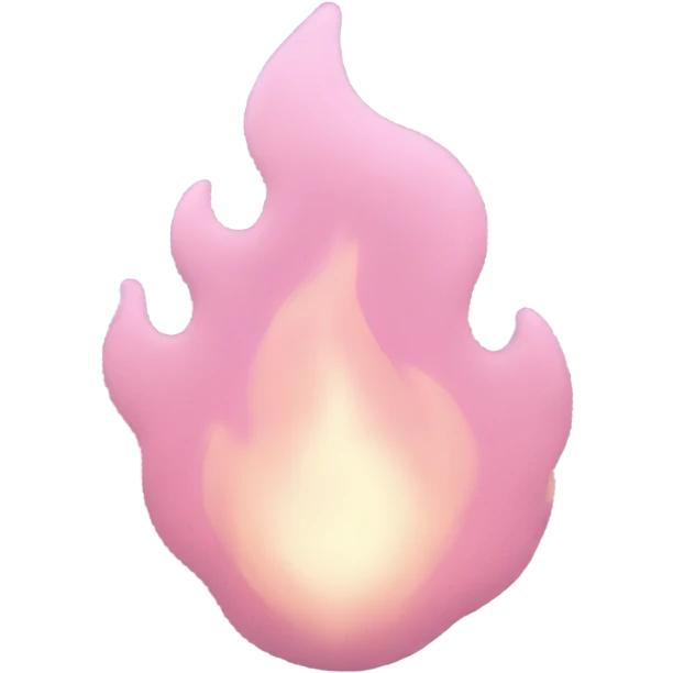 pastel pink fire  emoji