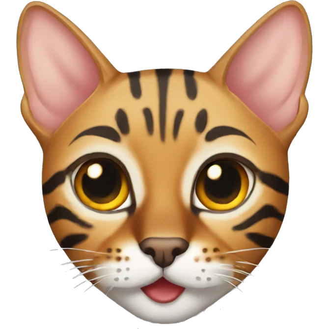 Bengal cat emoji