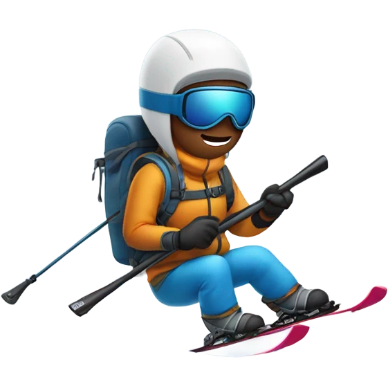 skier with rifle emoji