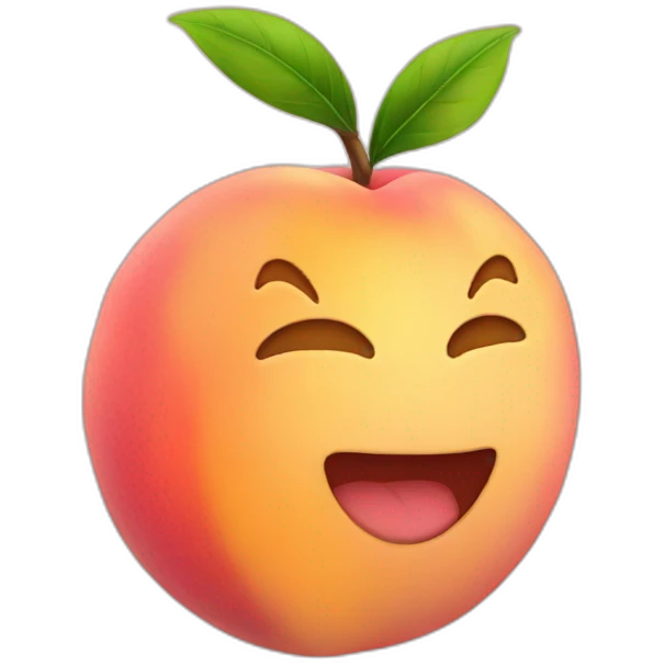peach emoji