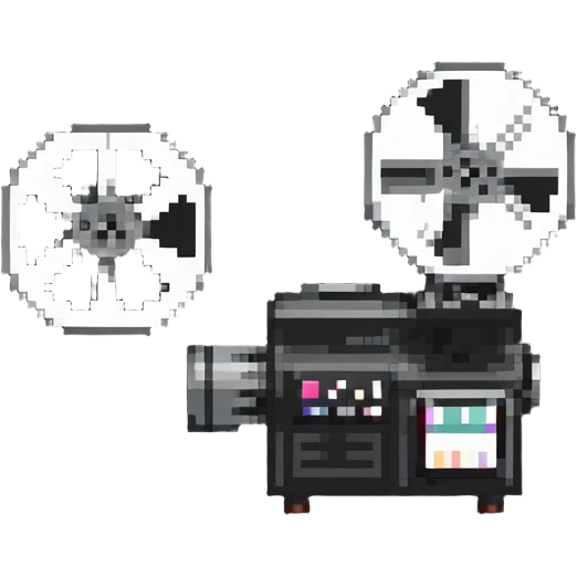 film projector emoji