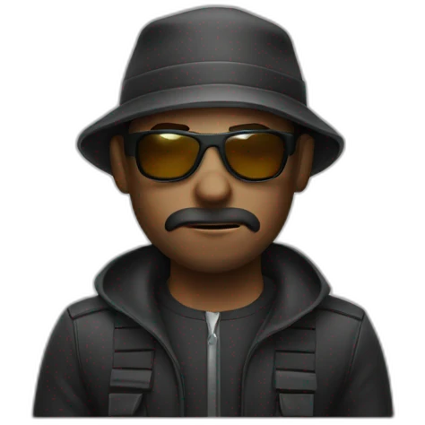 Bank robber emoji