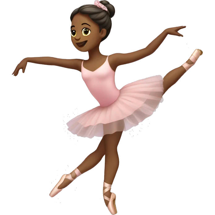 Ballerina dancing emoji