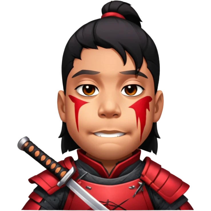 Battle-Ready Samurai emoji