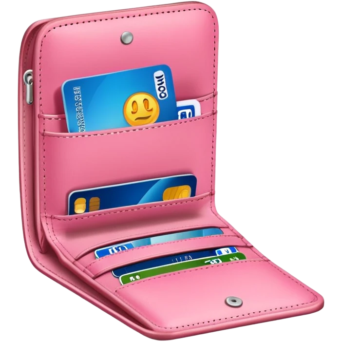Pink Empty wallet emoji